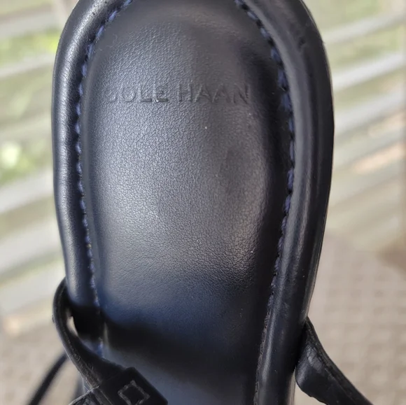 Cole Hahn Blue sandals Sz 9 B - Picture 8 of 8